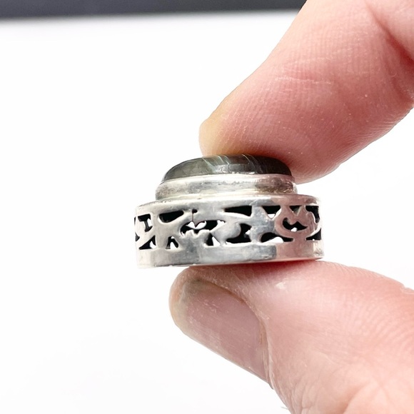 Labradorite 925 Sterling Silver Pendant - Picture 5 of 8